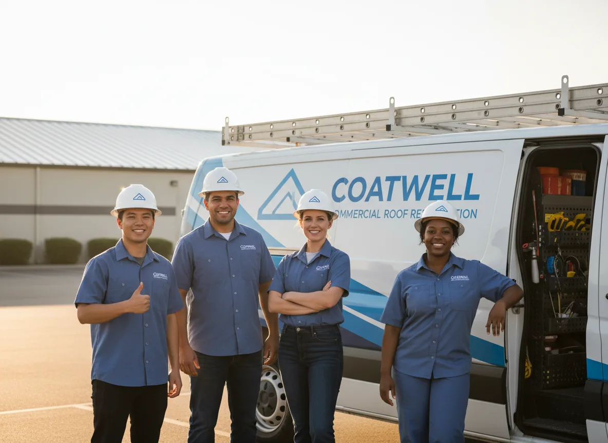 Commercial roof coating company in Hedley, TX